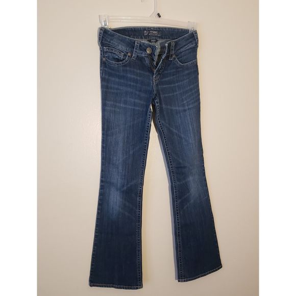 Women's Silver Jeans Co., Bootcut, W24/32, Dark Blue - Picture 1 of 8